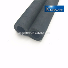 Tuyau flexible de sablage en caoutchouc à haute température de tresse de textile flexible